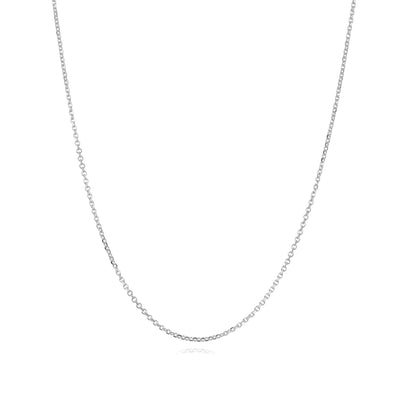 Image of Silver Filed Trace Chain